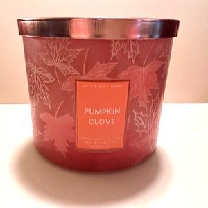 Bath & Body Works Pumpkin Clove 3-Wick Candle